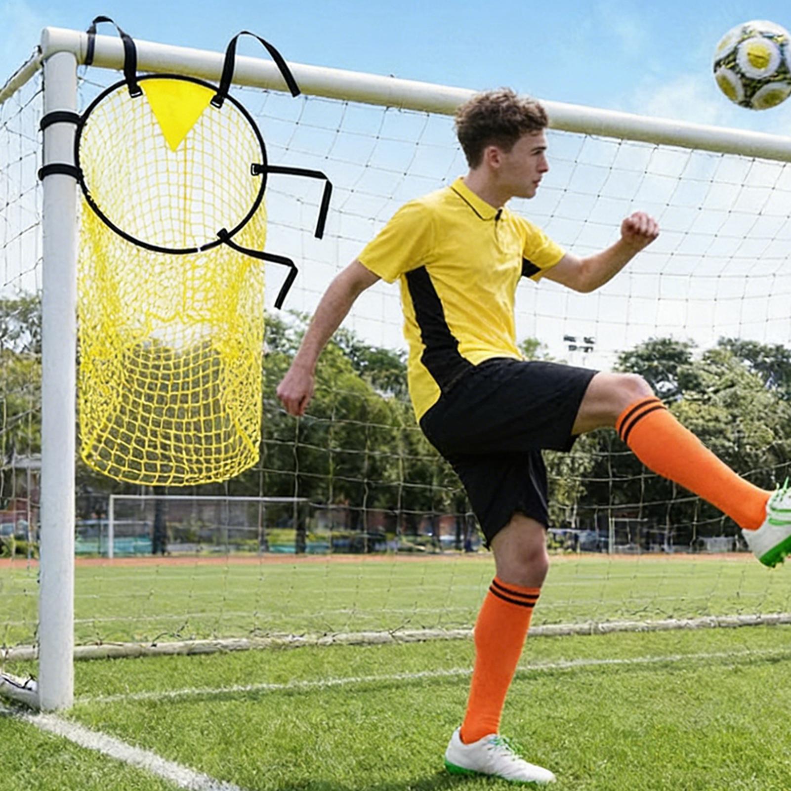 Kids Outdoor Garden - Rede de Futebol Elástica para Crianças,