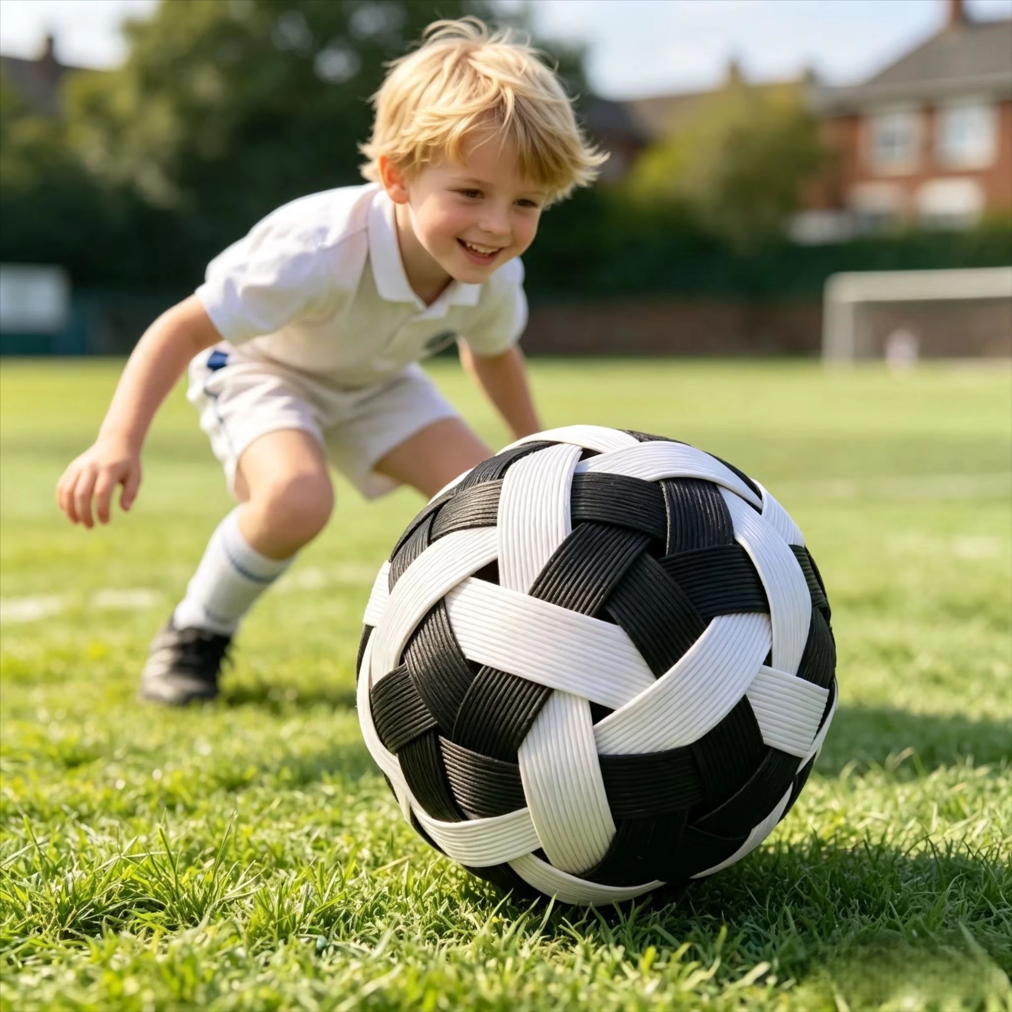 Kids Outdoor Ball - Bola de Sepak Takraw de Rattan