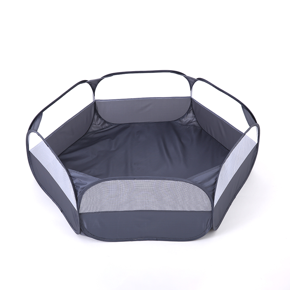 Kids Outdoor Ball - 1PC Piscina de Bolinhas Preta Dobrável
