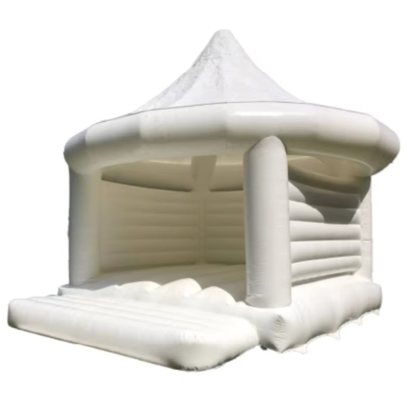 Kids Outdoor Ball - Castelo Inflável Branco para Casamento, Brinquedos