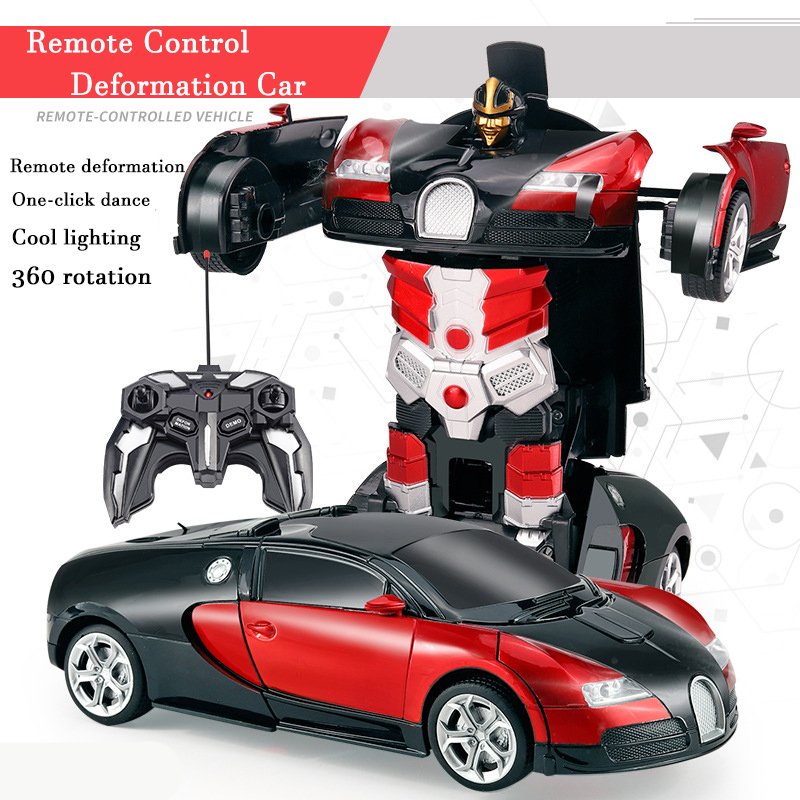 Kids Outdoor Playset - Robôs de transformação de carro elétrico