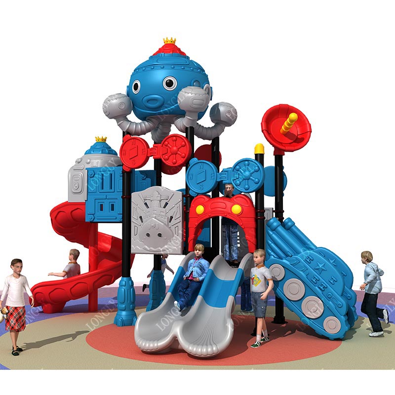 Kids Outdoor Garden - Escorregador de Plástico para Crianças da