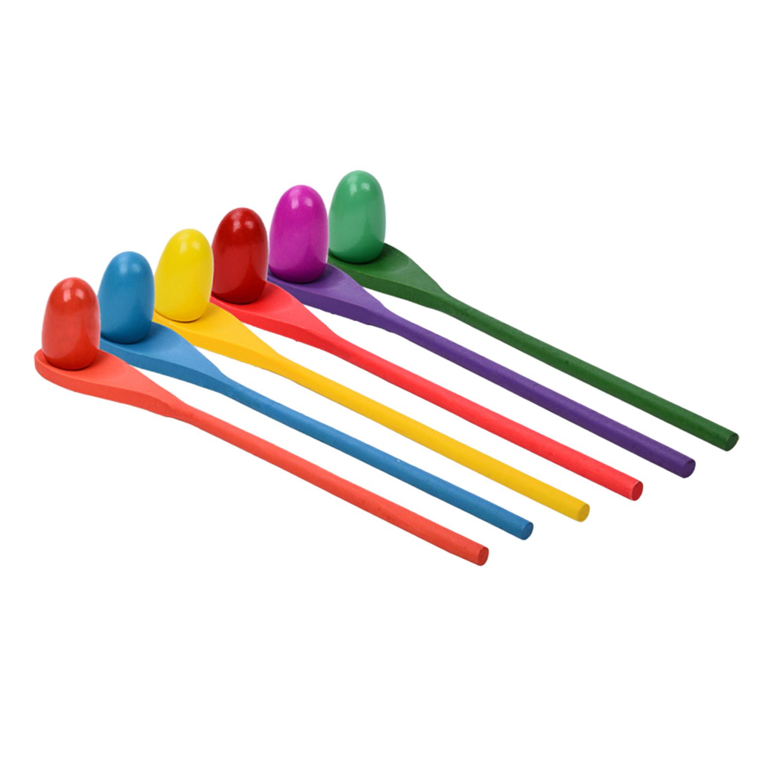 Kids Outdoor Yard Toys - Jogo de Corrida com Colheres de