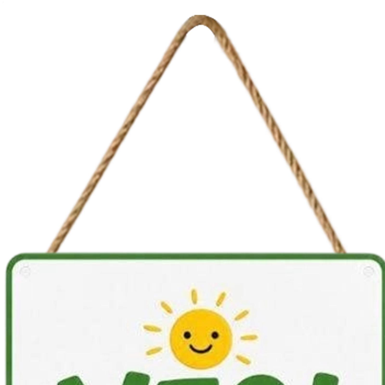 Placa de Porta Metálica Dupla  - Kids Outdoor Garden avaliação e preço