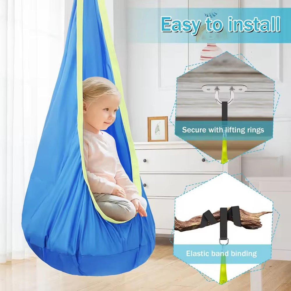 Cadeira Suspensa Infantil em N - Kids Outdoor Swing Chair avaliação e preço