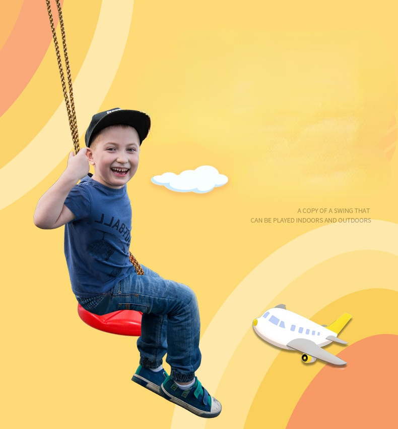 Balanço de disco infantil, esp - Kids Outdoor Swing Chair avaliação e preço