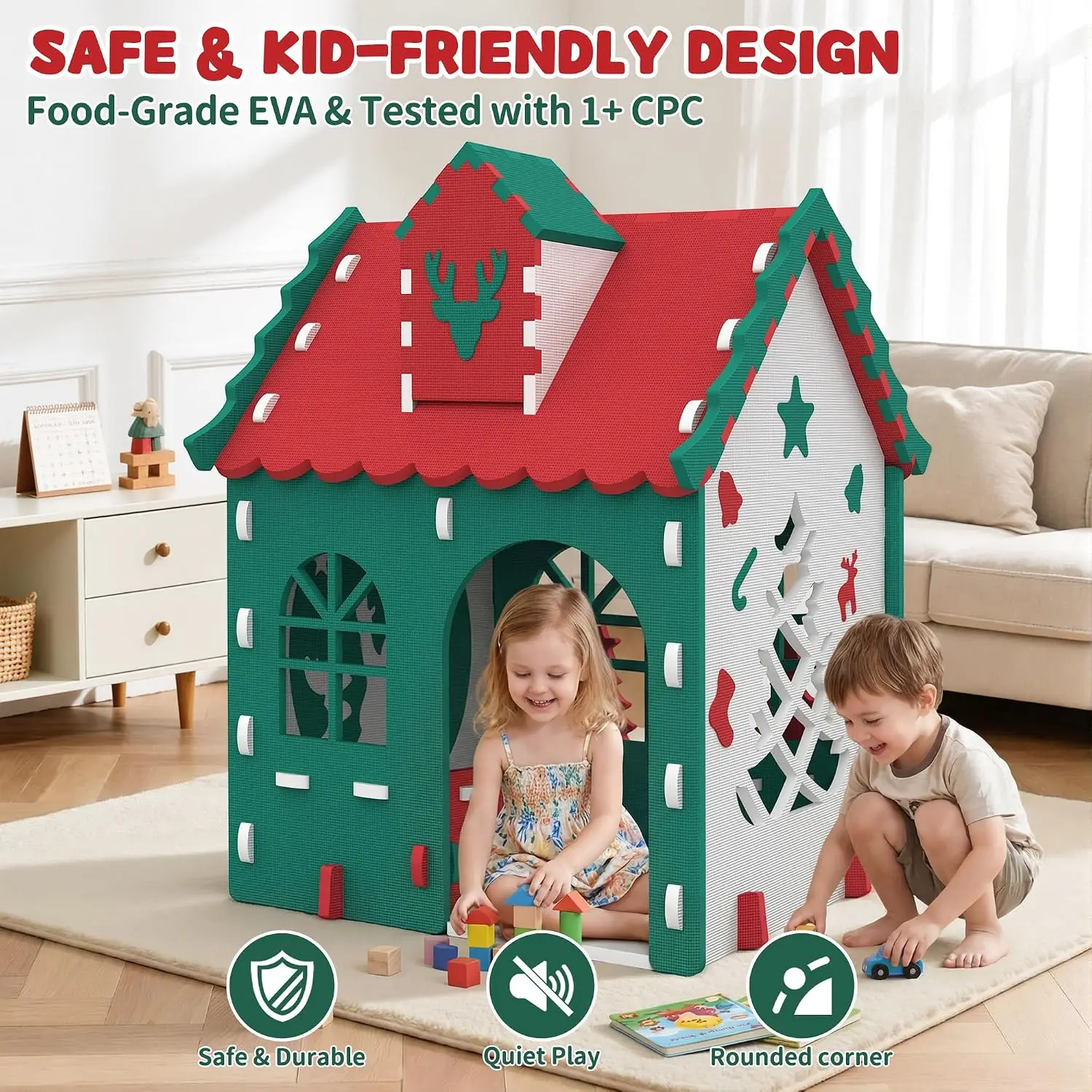 Casa de Brinquedo com Tema de  - Kids Outdoor House With Kitchen avaliação e preço