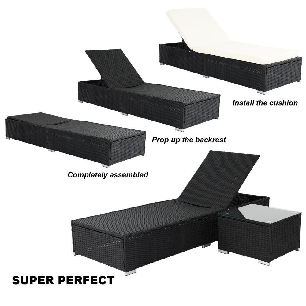 Espreguiçadeira Ajustável de V - Kids Outdoor Lounger Chair avaliação e preço