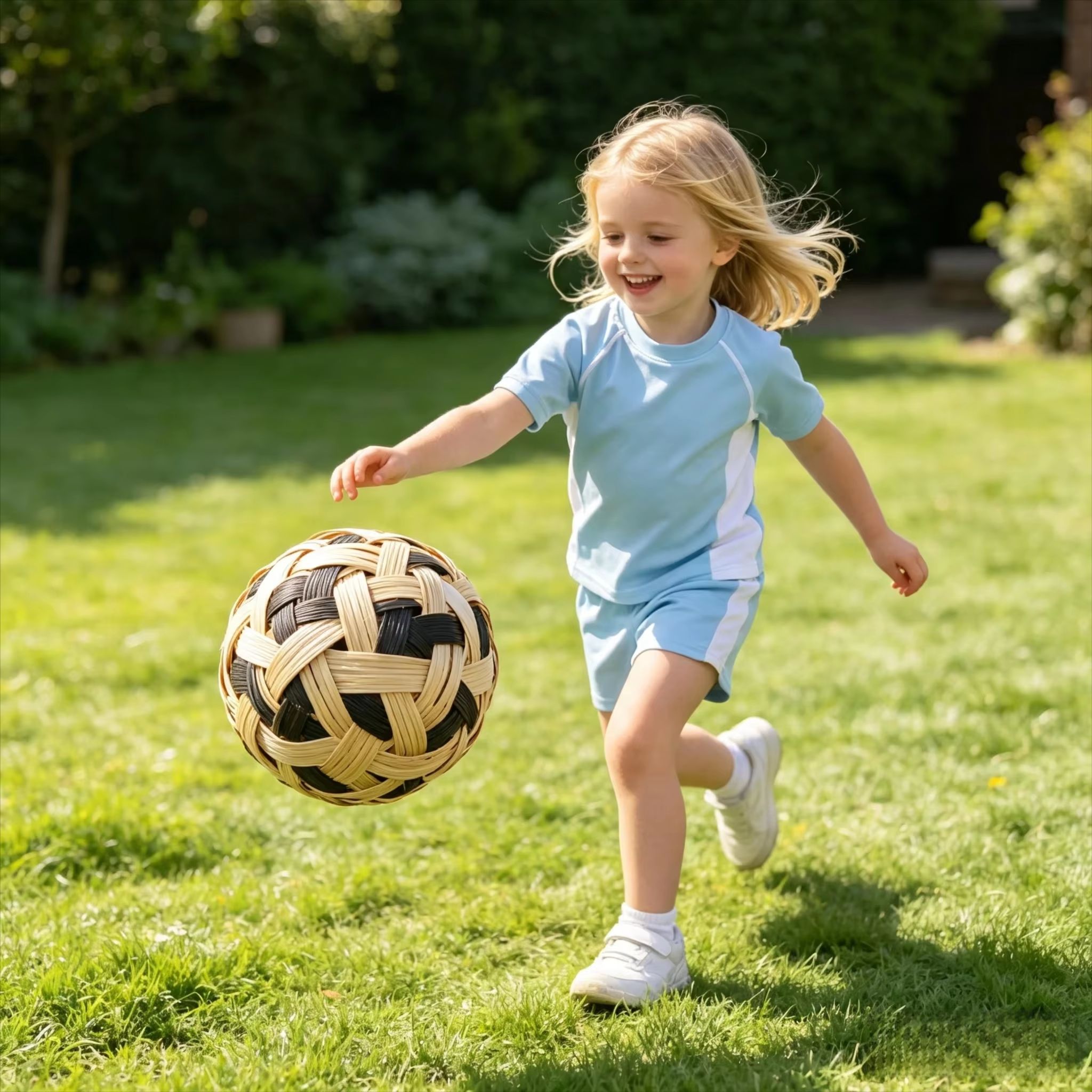 Bola de Sepak Takraw de Rattan - Kids Outdoor Ball avaliação e preço