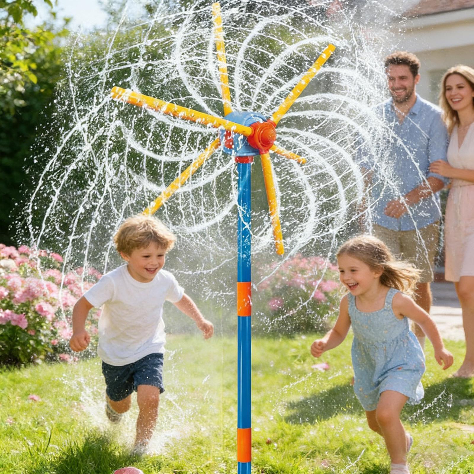 Moinho de vento com aspersor p - Kids Outdoor Yard Toys avaliação e preço
