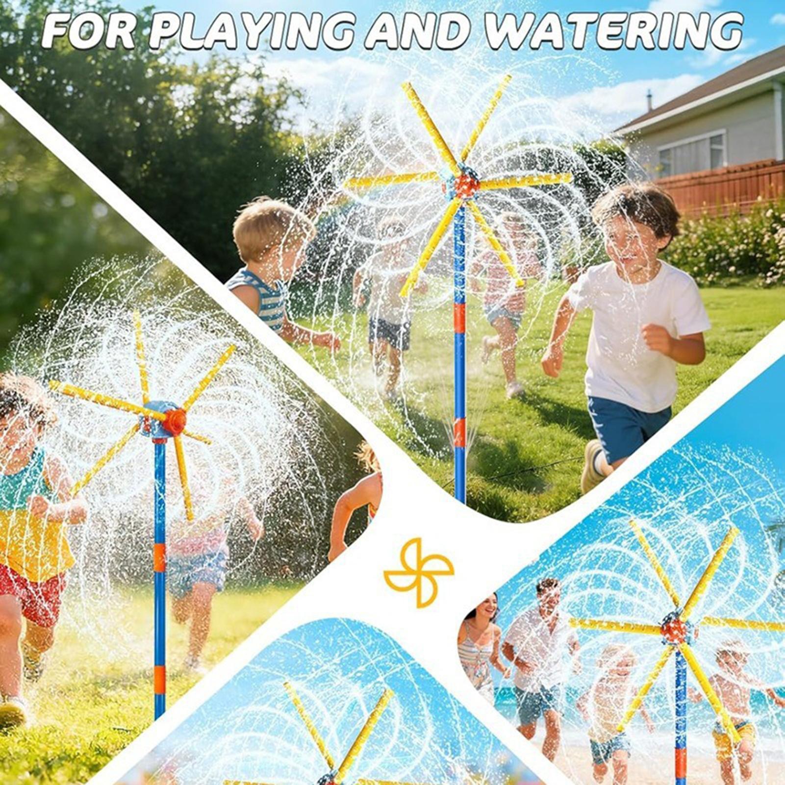 Moinho de vento com aspersor p - Kids Outdoor Yard Toys avaliação e preço