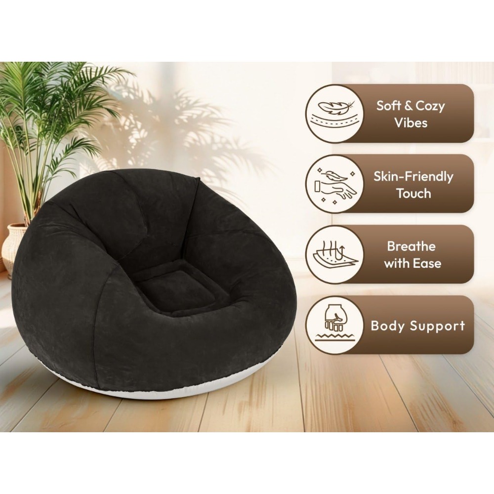 Cadeira Inflável Tipo Puff com - Kids Outdoor Bean Bag Chair avaliação e preço