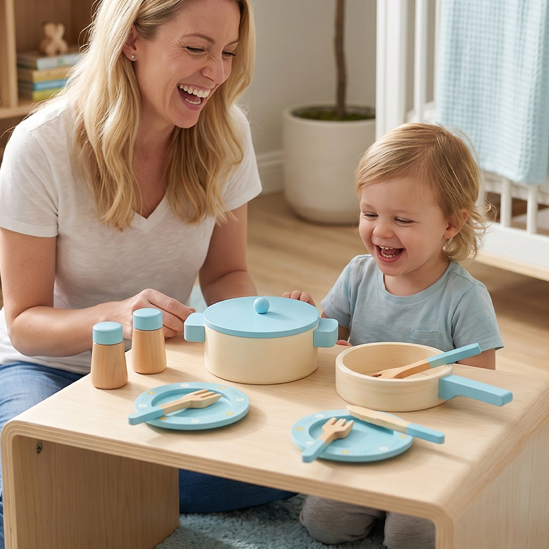 Conjunto de Cozinha de Madeira - Kids Outdoor Mud Kitchen Accessories avaliação e preço