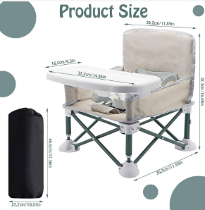 Cadeira Portátil para Crianças - Kids Outdoor Bean Bag Chair avaliação e preço