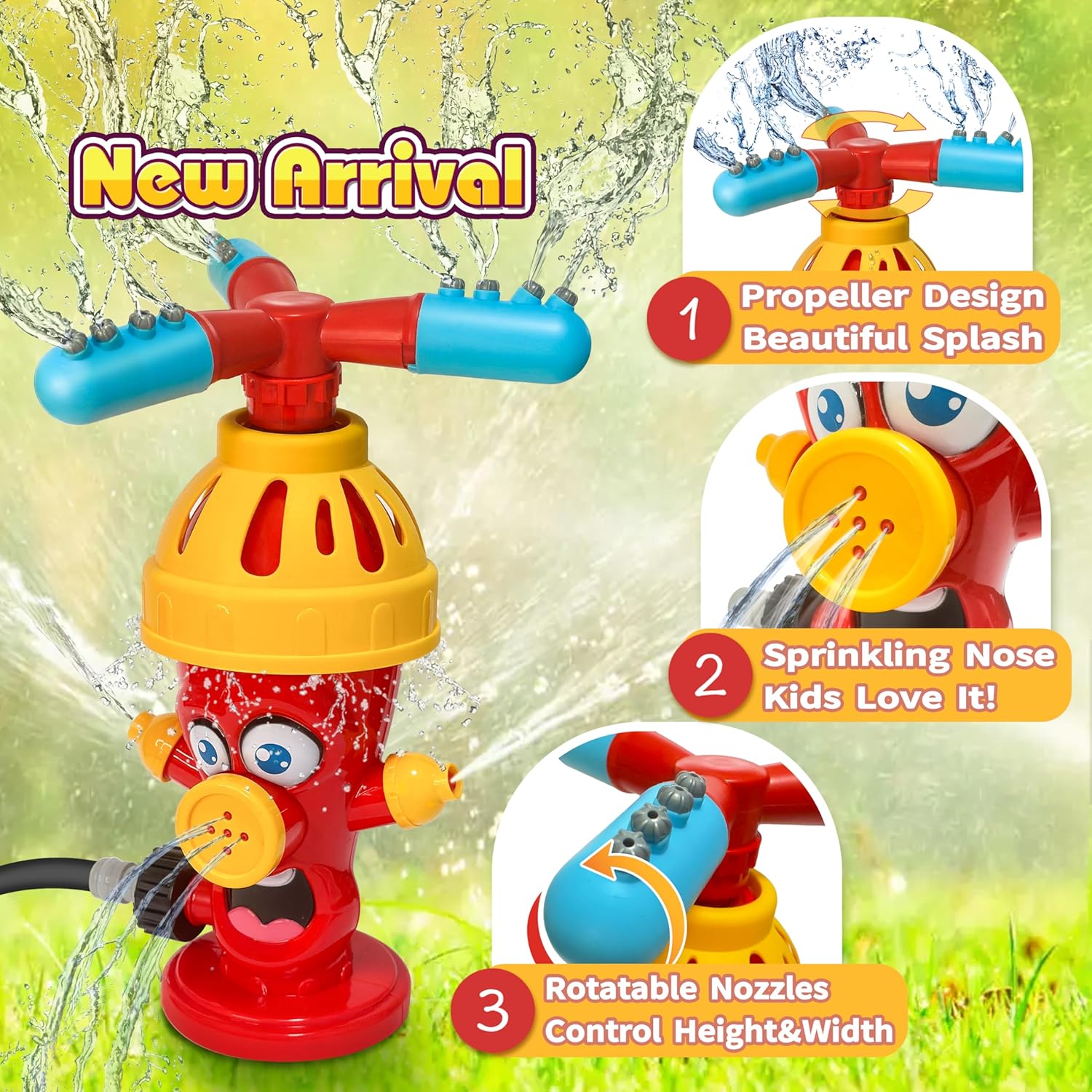 Brinquedo de Água em Forma de  - Kids Outdoor Yard Toys avaliação e preço