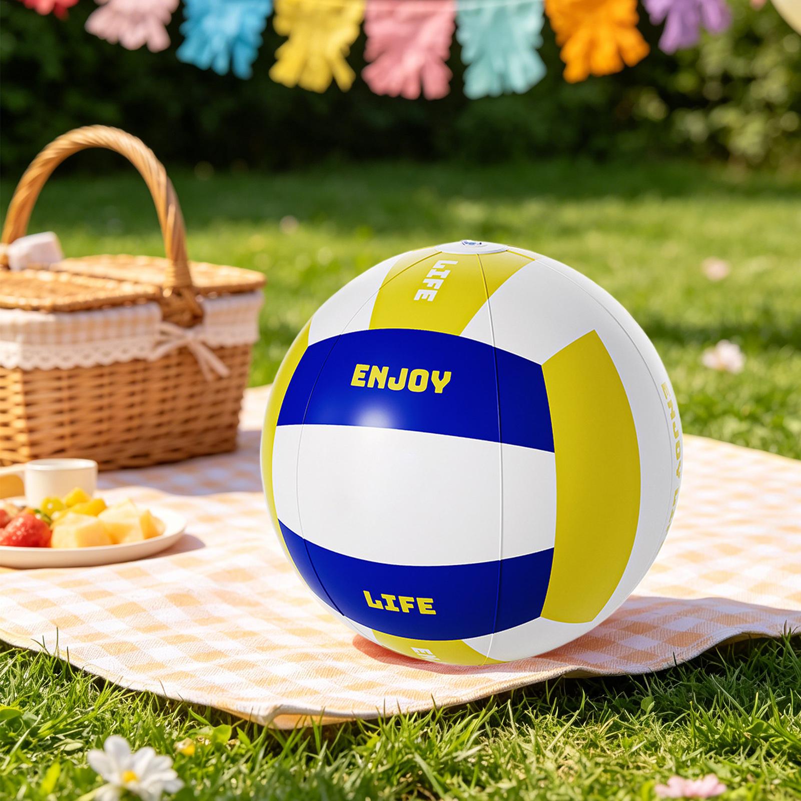Bola de praia grande, 23,62 po - Kids Outdoor Ball avaliação e preço