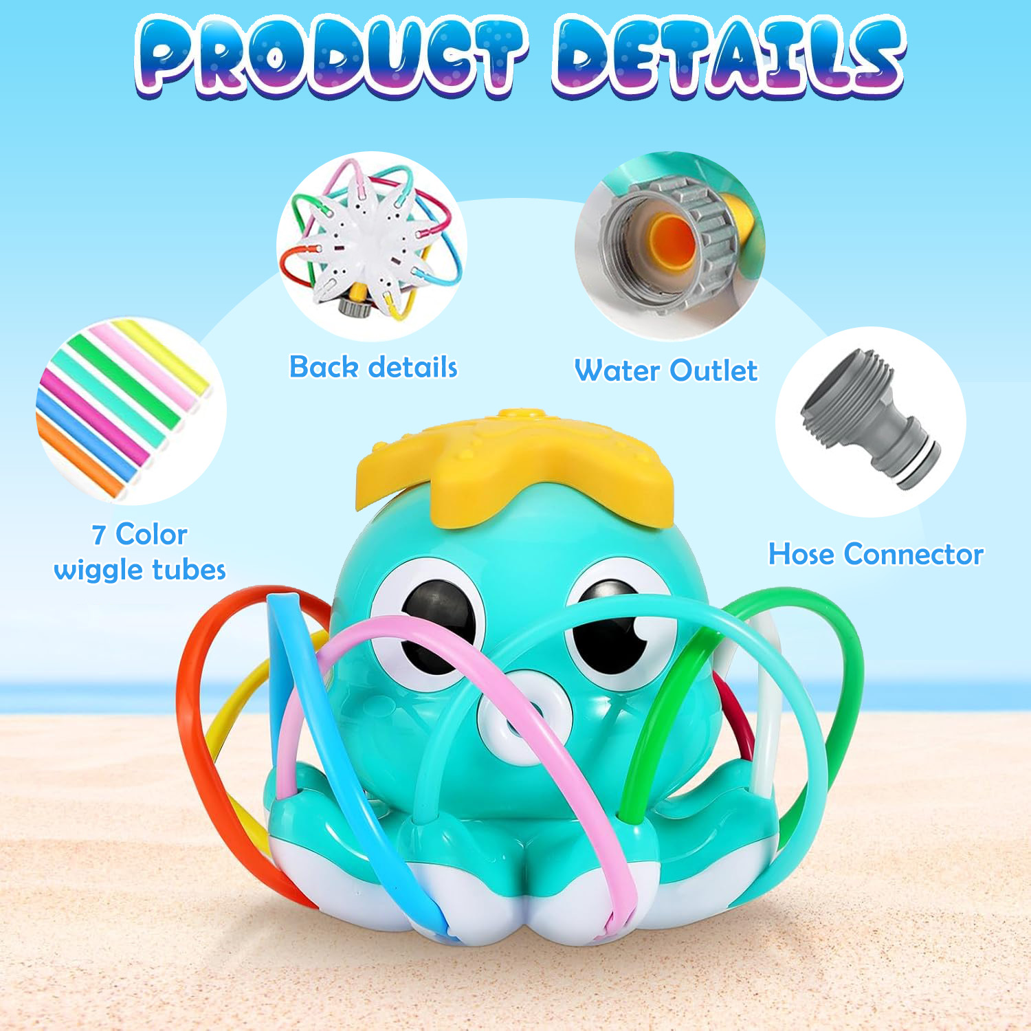 Polvo sprinkler spray de água  - Kids Outdoor Yard Toys avaliação e preço