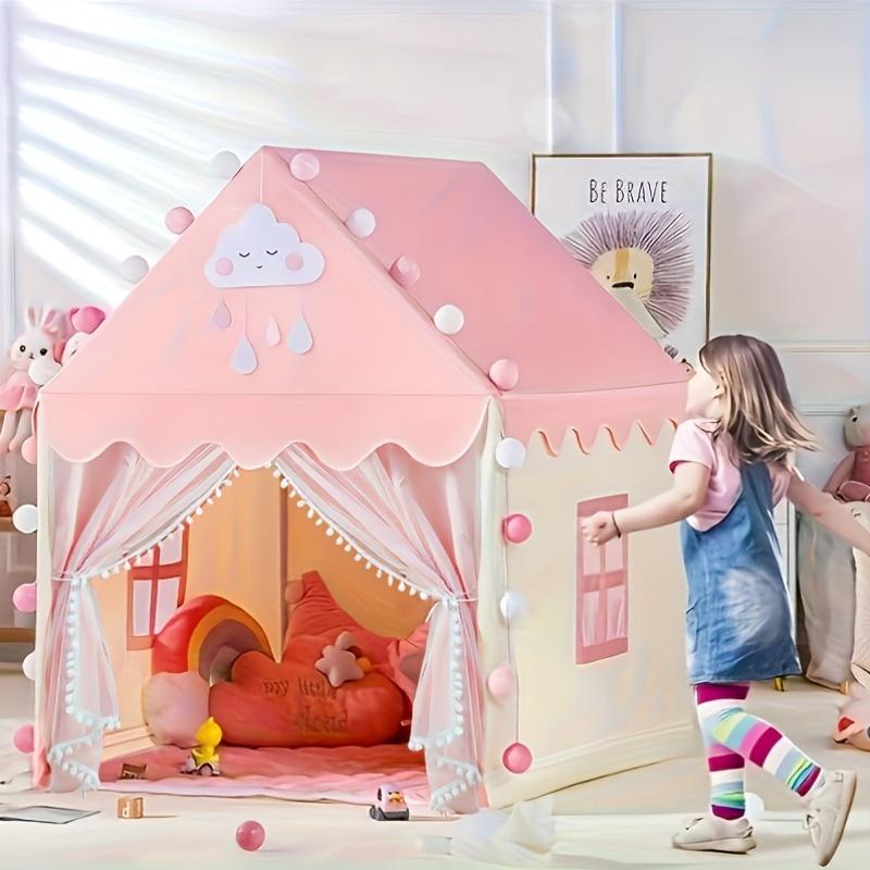Grande Tenda de Brincar Rosa p - Kids Outdoor Hideout avaliação e preço