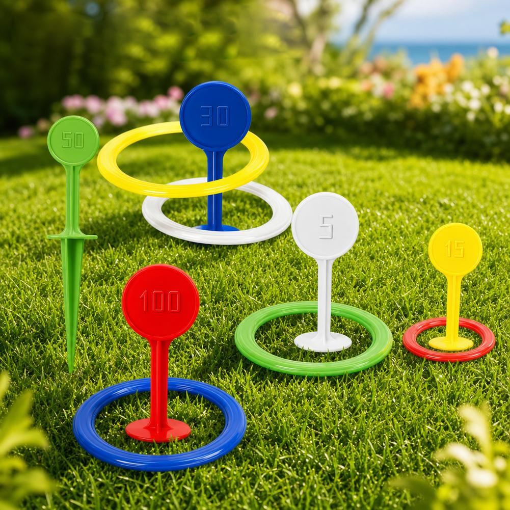 Conjunto de Jogo de Argolas de - Kids Outdoor Yard Toys avaliação e preço
