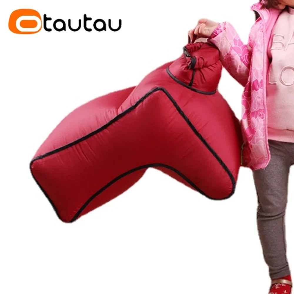 OTAUTAU-Pequena cadeira infláv - Kids Outdoor Lounger Chair avaliação e preço