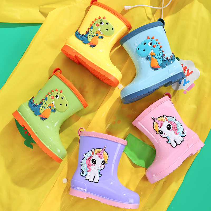 Bota de Chuva Infantil Dinossa - Kids Outdoor Garden avaliação e preço