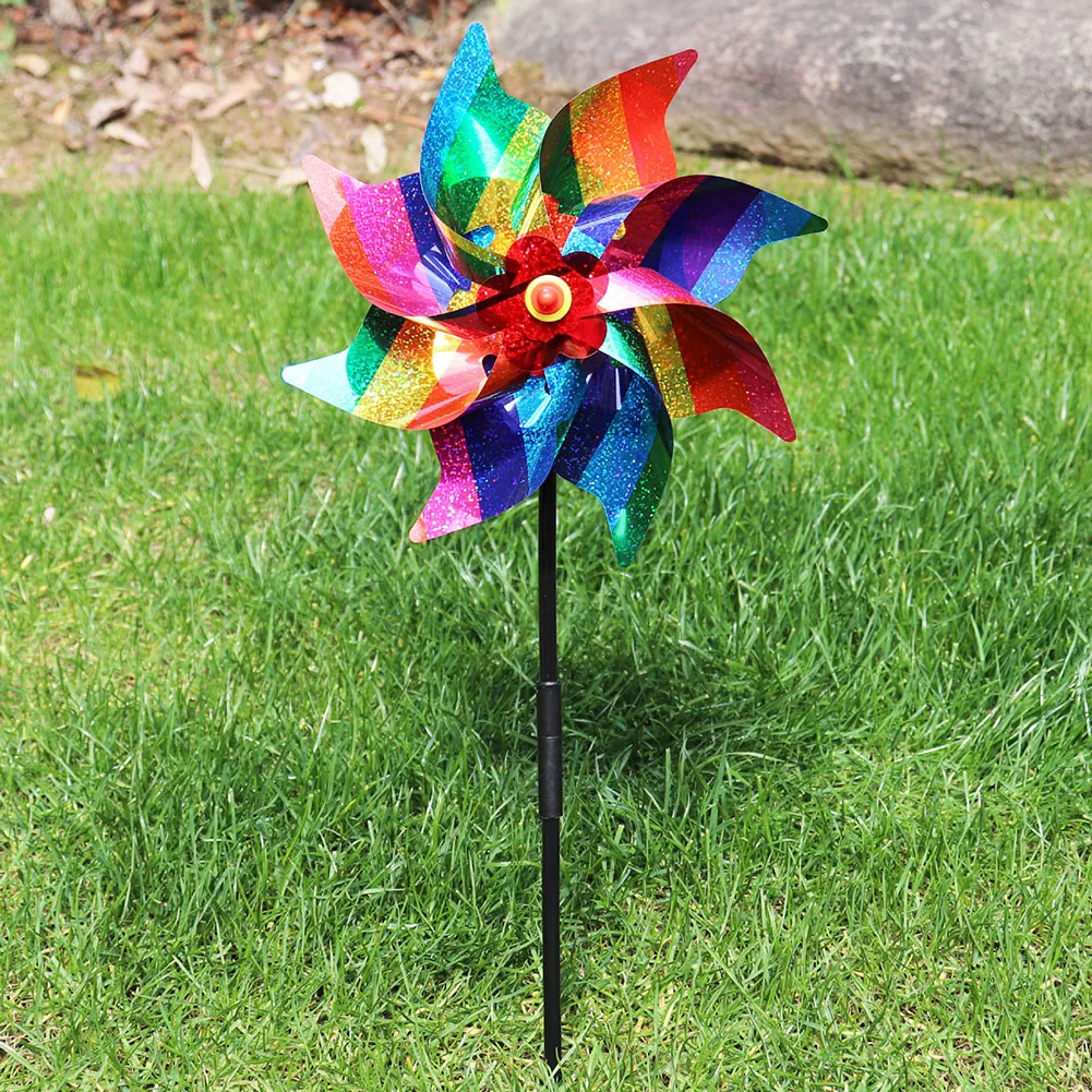 Moinho de vento repelente de p - Kids Outdoor Yard Toys avaliação e preço