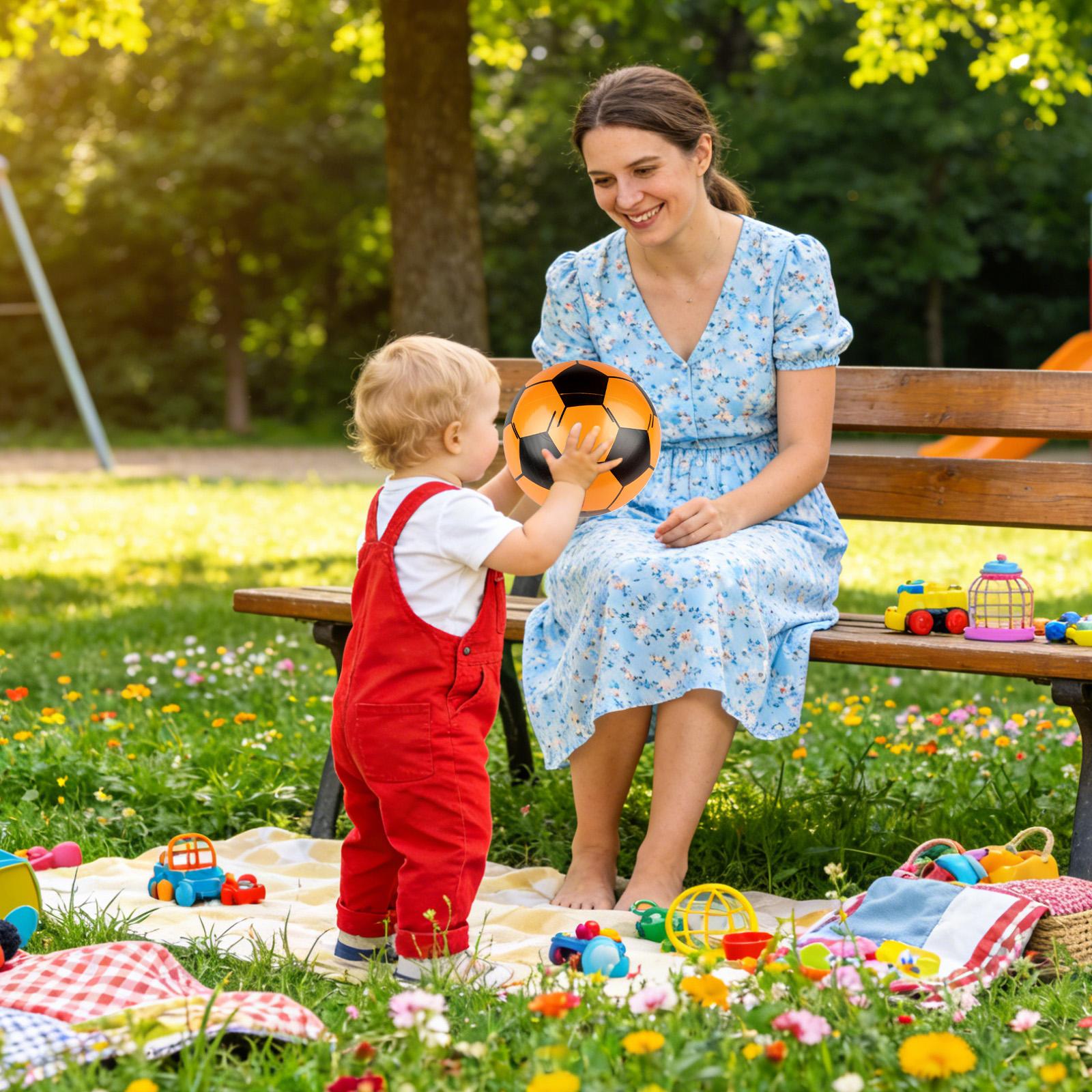 Bola de Futebol Inflável de 6  - Kids Outdoor Yard Toys avaliação e preço