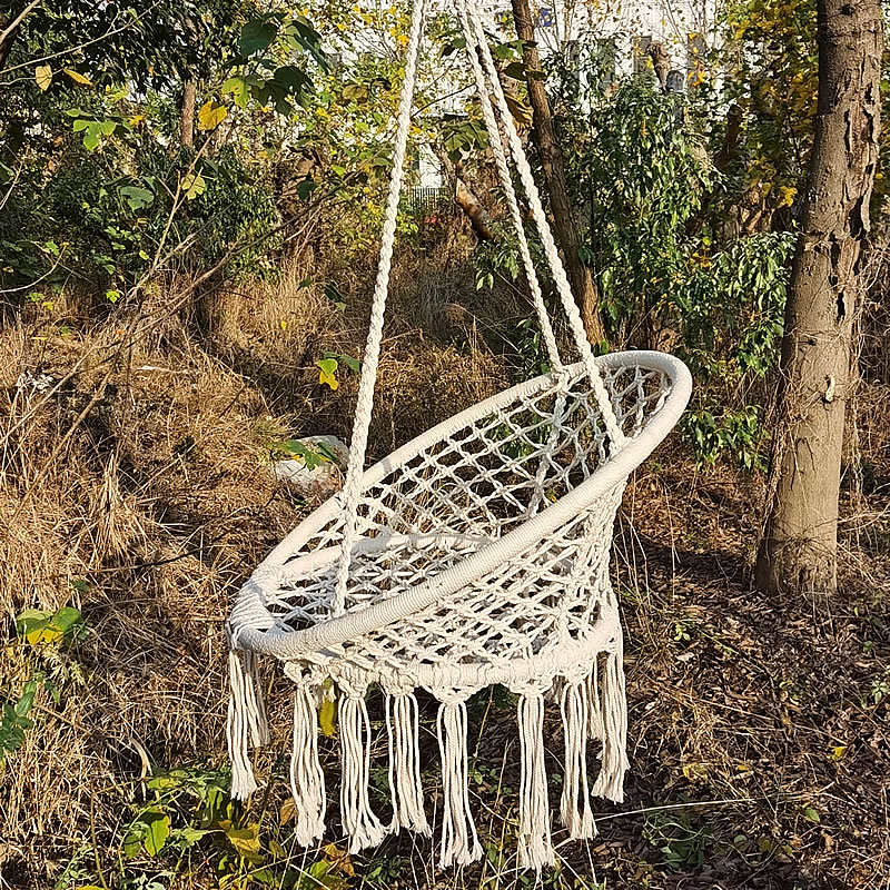 2025 jardim nórdico artesanal  - Kids Outdoor Swing Chair avaliação e preço