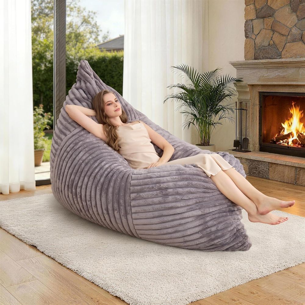 Cadeira de Puff em Espuma de M - Kids Outdoor Bean Bag Chair avaliação e preço